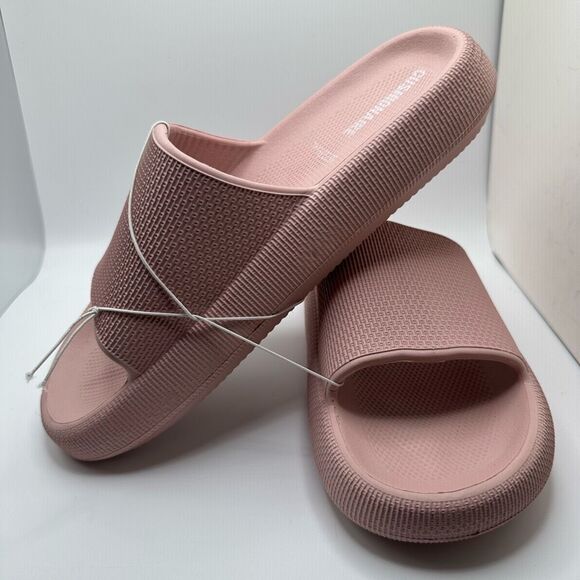 CUSHIONAIRE Women's cloud recovery slide sandals with +Comfort 11 BLUSH - Picture 7 of 7
